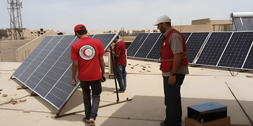 NGO / UN solar pump project 
