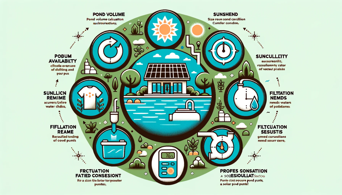 What Size Solar Pump Do I Need for My Pond? Hober