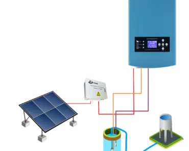 solar pump system cable connect