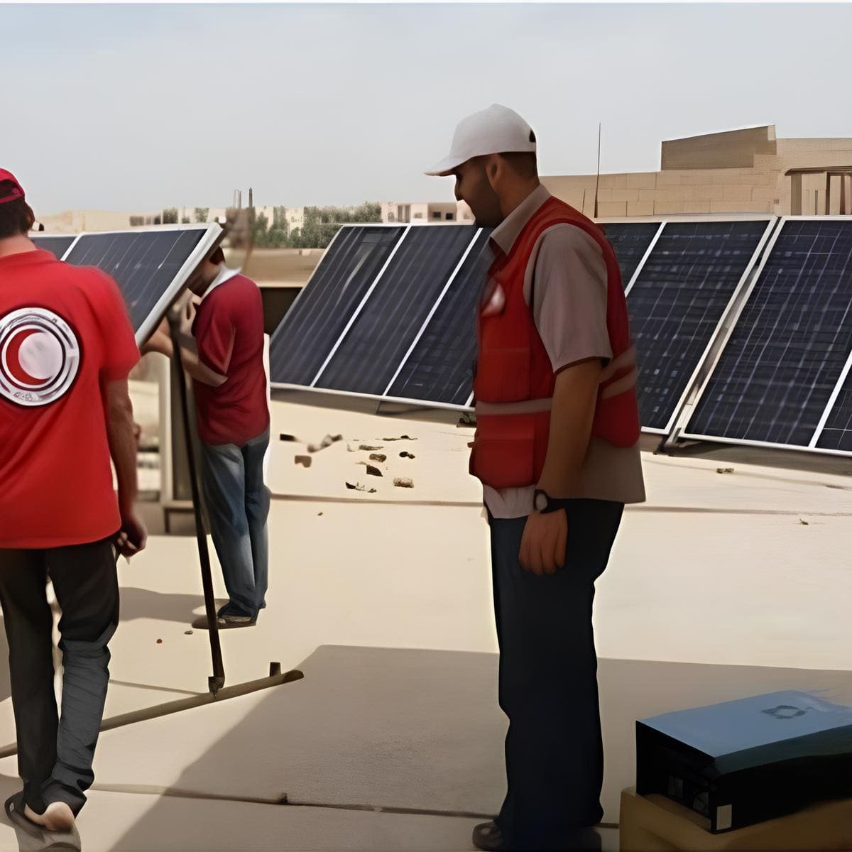 Proyecto de bomba solar de ONG