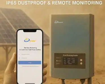Control remoto del inversor de bomba solar Hober IP65