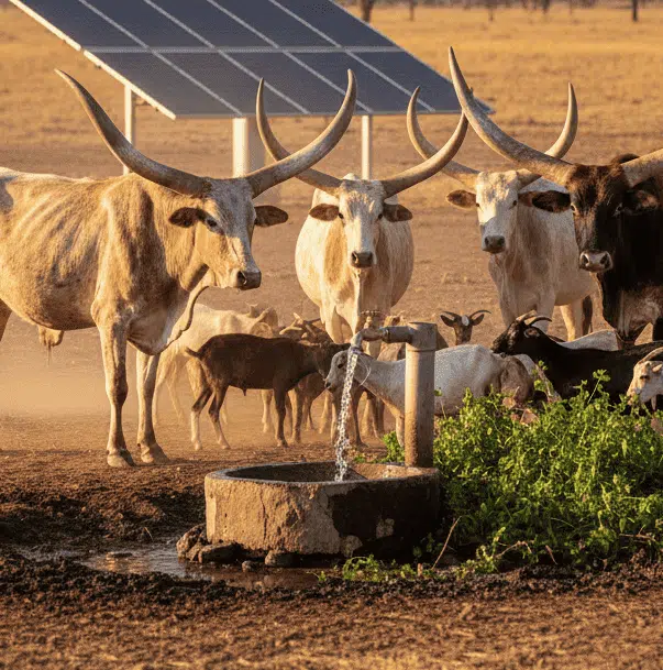 livestock solar pump solution