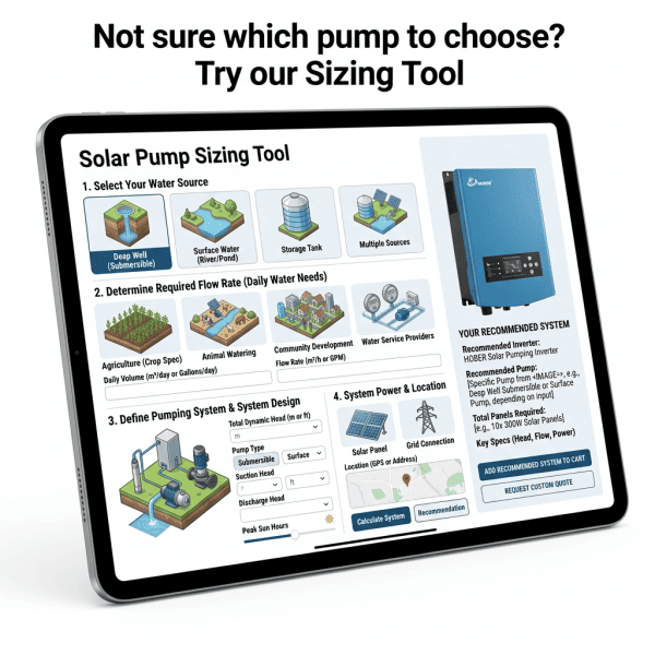 Solar Pump Sizing Tool