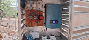 Hober Solar Pump Inverter IP65 Cooling Test in Saudi Arabia